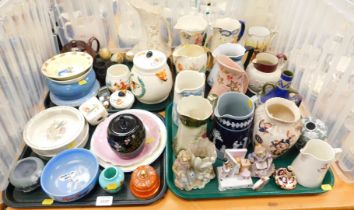 Ceramics, to include Wedgwood and Sylvac nursery bowls, a Sylvac Bunnykins bowl, Wedgwood Peter Rabb