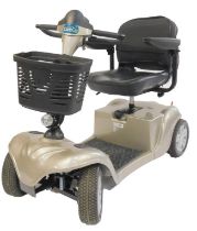 A Care Co Victory mobility scooter, with key and charger.