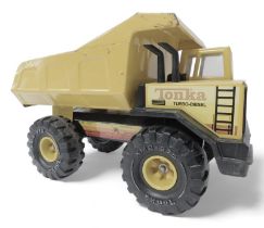 A Tonka pressed steel Classic Mighty Dump Truck.