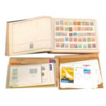 An Improved Postage Stamp Album, containing world stamps, to include Germany, France, Belgium,