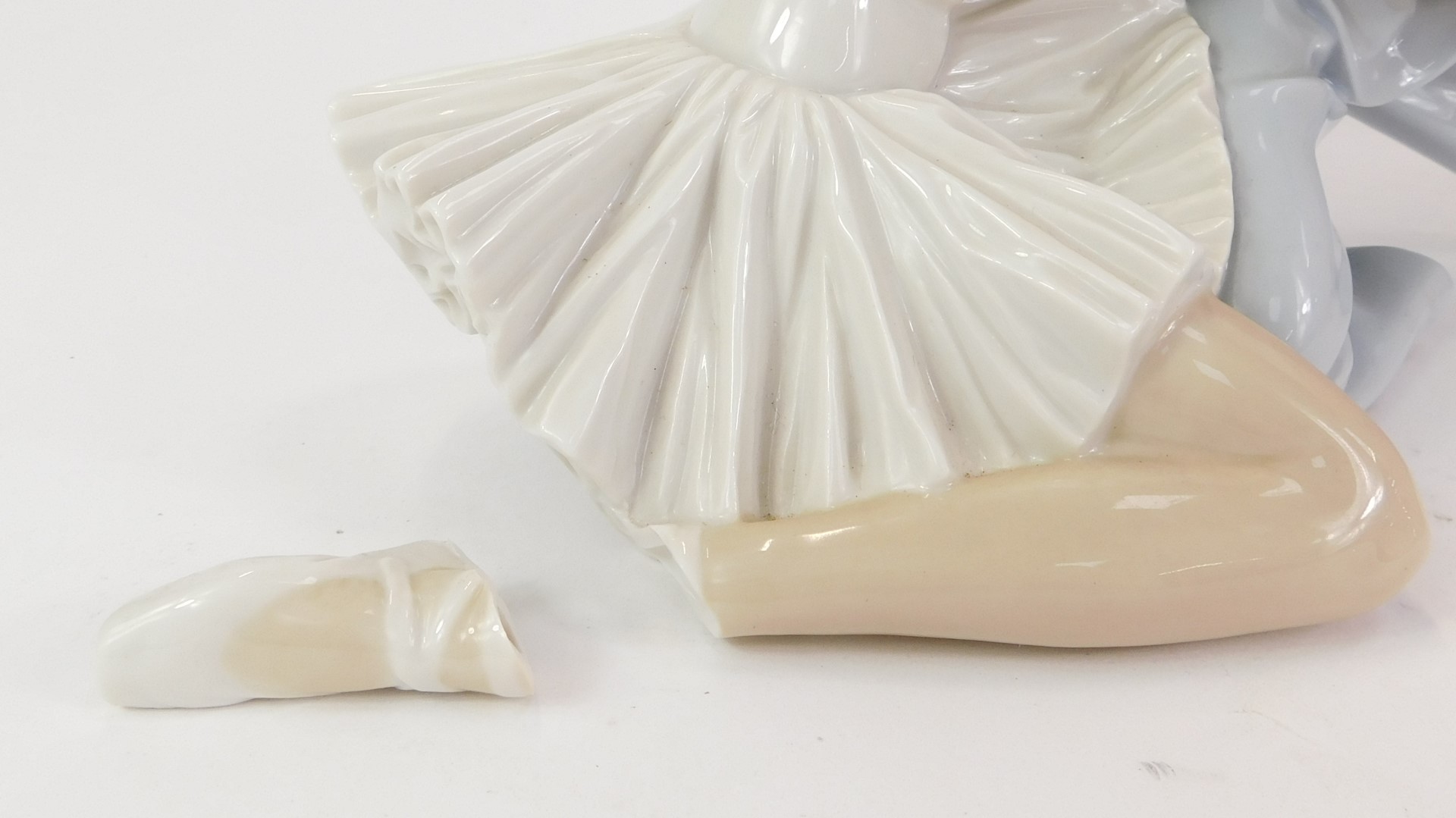 Three Nao porcelain figures, modelled as ballerinas, in differing poses, each boxed, together with a - Image 3 of 3