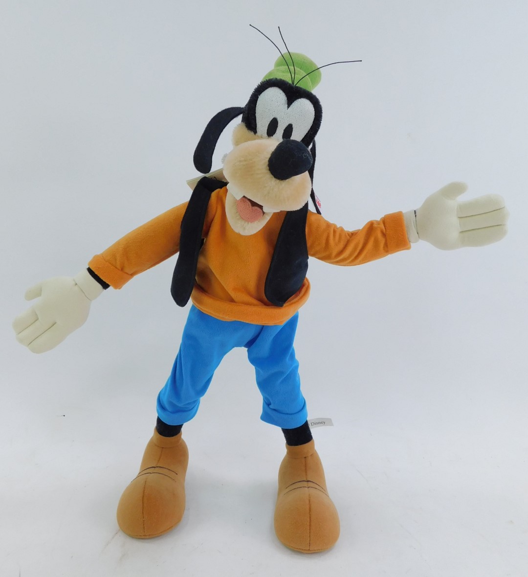A Steiff Disney's mohair Goofy soft toy, number 35, 36cm high, with certificate, boxed with outer - Bild 2 aus 3