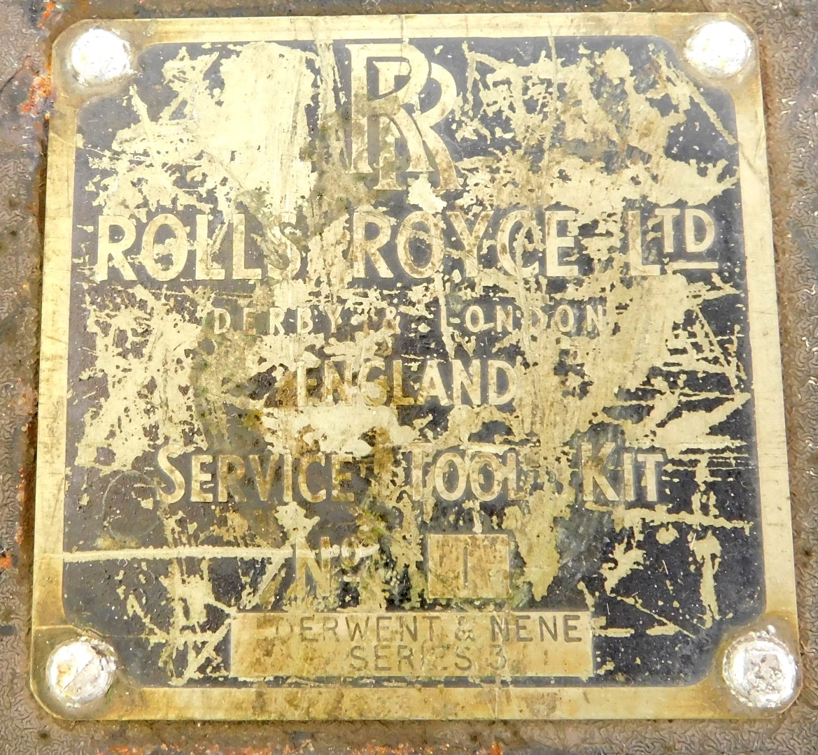 A Rolls Royce Service tool kit and contents, bearing plaque to front Rolls Royce Ltd Service Kit, - Image 3 of 3