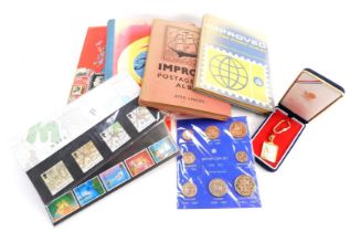 Philately. A mid 20thC and later stamp collection, including The Improved Postage Stamp Album with