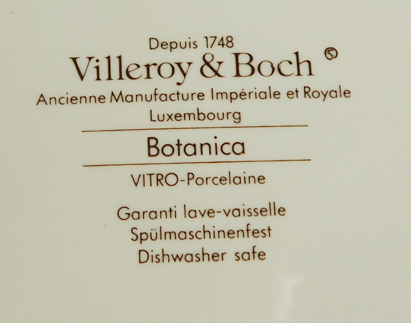 A Villeroy and Boch part dinner service decorated in the Botanica pattern, to include soup bowls, - Image 3 of 3