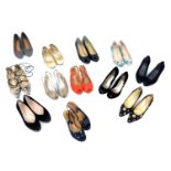 Various lady's shoes, predominantly sizes 4 and 4½, to include a pair of Jimmy Choo, ballet flats,