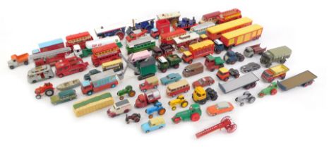 A group of diecast vehicles, to include Matchbox Models of Yesteryear bus, Days Gone London