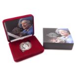 A Royal Mint silver proof memorial crown, to commemorate Her Majesty The Queen Mother 1900-2002,