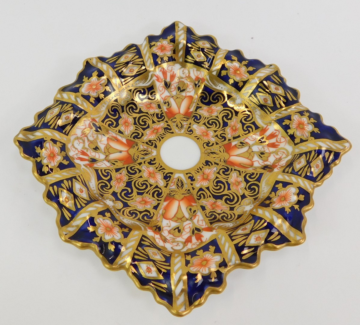 A group of Royal Crown Derby porcelain, each decorated in the Imari palette, comprising a plate, - Image 2 of 3