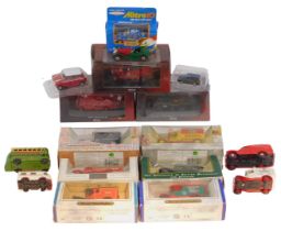 A group of diecast vehicles, to include Atlas Editions Collections London Fire Brigade vehicle,