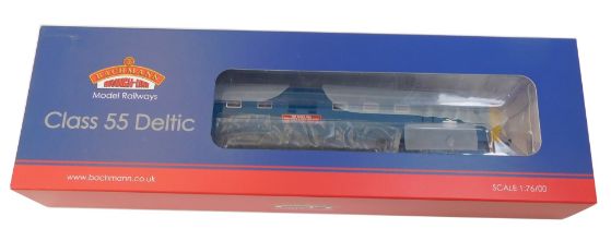A Locomotion OO gauge class 55 55002 locomotive, King's Own Yorkshire Light Infantry BR blue (