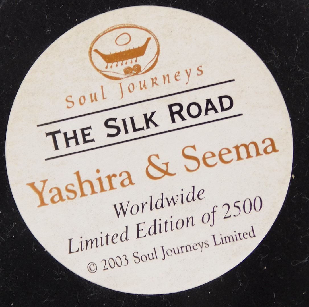 Two Soul Journeys The Silk Road figures, comprising Camala, 35005, and Yashira and Seema, 35001, - Image 4 of 4