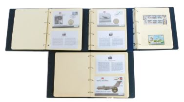 A group of coin cover collections, for the RAF and Royal Air Force, each in presentation pack. (4)