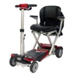A Drive Auto Fold Elite scooter, in red, S3026-2.