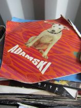 Various 33rpm records, to include 1970s and 1980s dance and pop, Adamski, The Jacksons, Michael