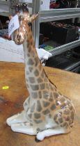 A USSR porcelain giraffe.