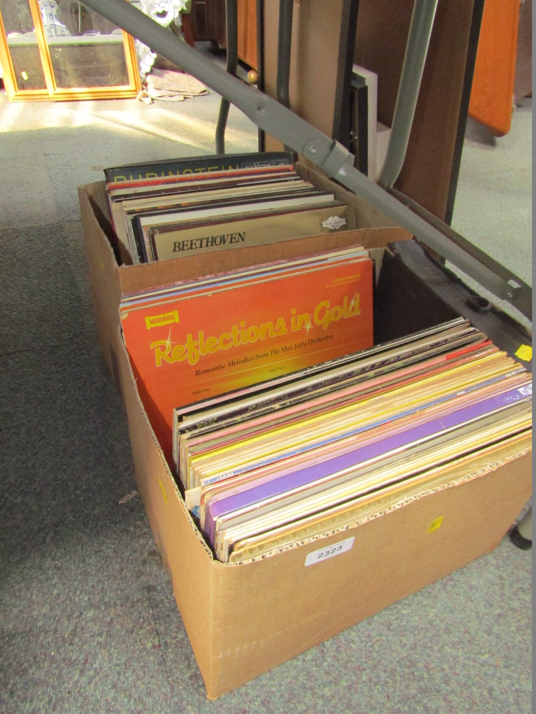 Various records, to include Boceli, various classical, String and Big Band Orchestral, Frank