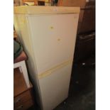 A Lec fridge freezer.