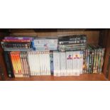 Blu-ray and other DVDs, to include PD James, Doctor Who, Hawk the Slayer, Robin of Sherwood and