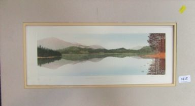20thC School. Loch Irene Invernesshire, print, dated 85, signed in pencil to margin.
