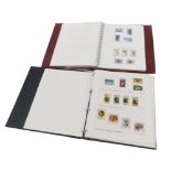 Stamps.- Jersey.- a comprehensive mint collection in two albums, hingelessly mounted