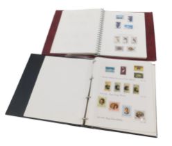 Stamps.- Jersey.- a comprehensive mint collection in two albums, hingelessly mounted