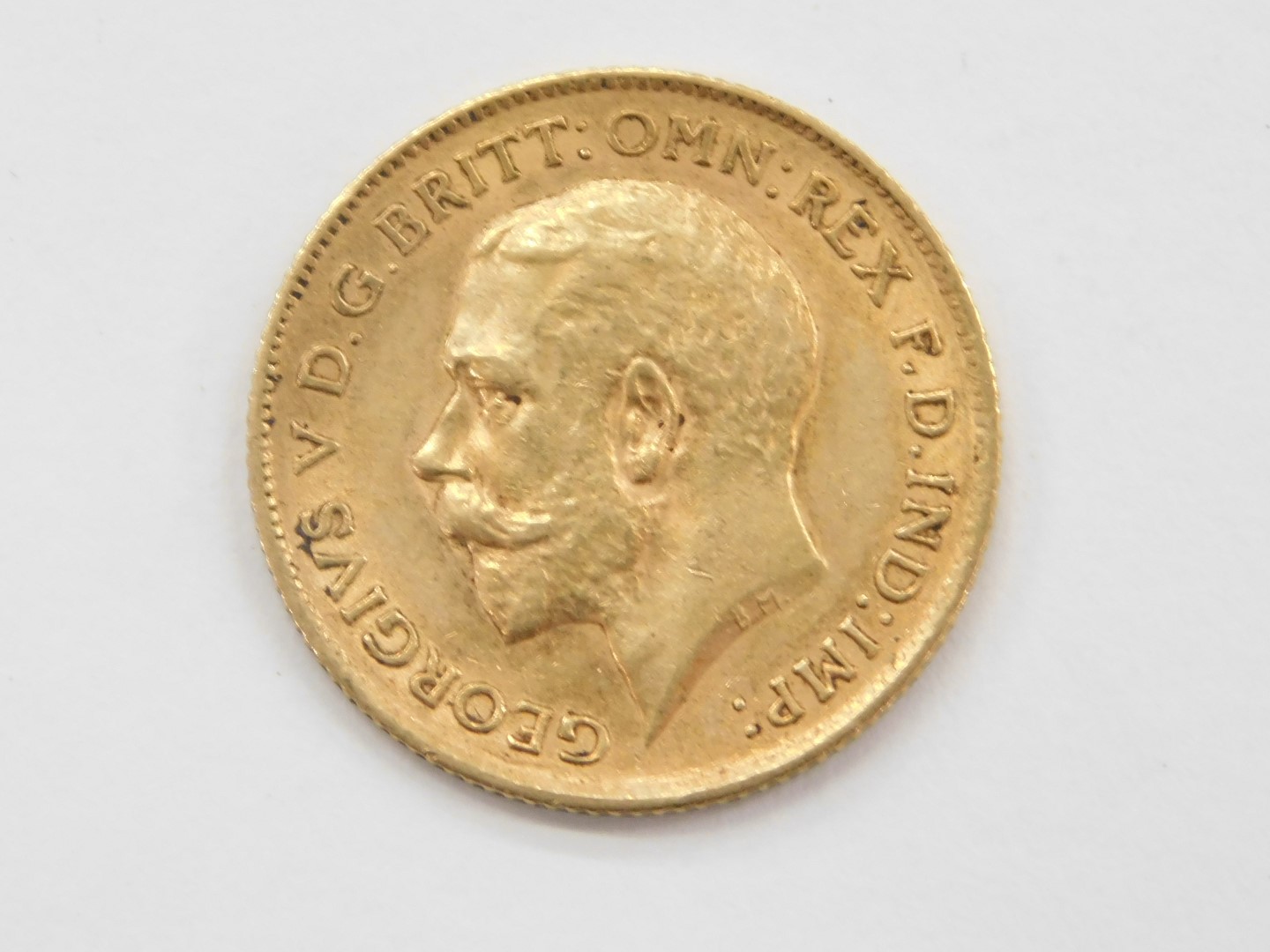 A George V half gold sovereign, dated 1912. - Image 2 of 2