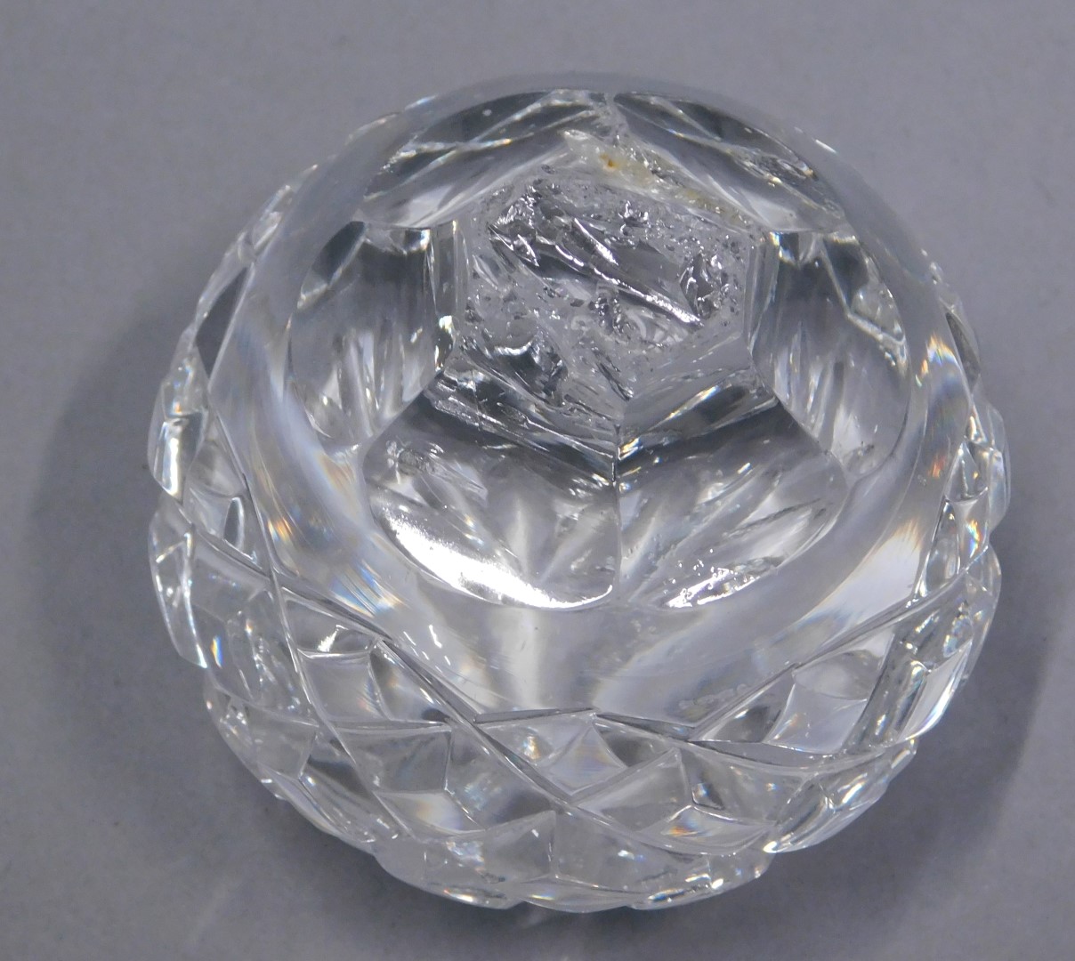 Various square section crystal and other decanters, etc. - Image 2 of 2