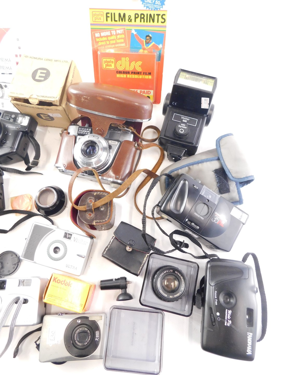 A quantity of Canon and other cameras, etc. - Image 2 of 3