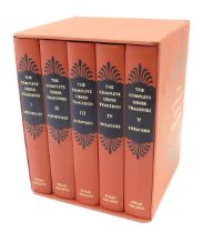 The Complete Greek Tragedies, volumes 1-5, comprising Sophocles, Euripides, Aeschylus, published by