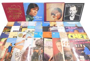 A quantity of LP records, CDs, etc., to include Roy Orbison, James Last, etc.