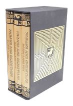 Lane Fox (Robin). Pagans and Christians, volumes 1-3, published by Folio Society, hardback with oute