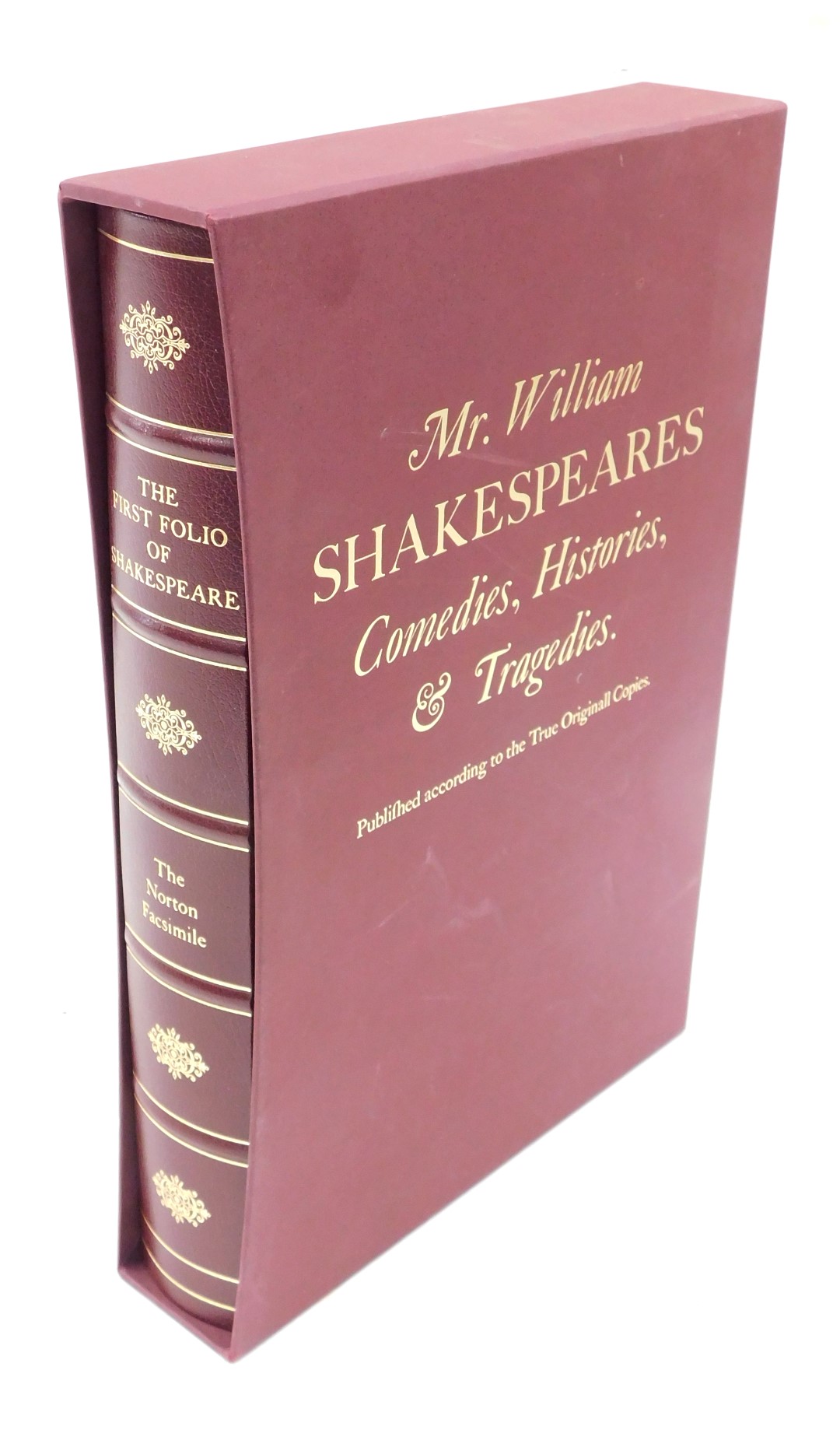 The Norton Facsimile of the First Folio of Shakespeare, prepared by Charlton Hinman, New Introductio