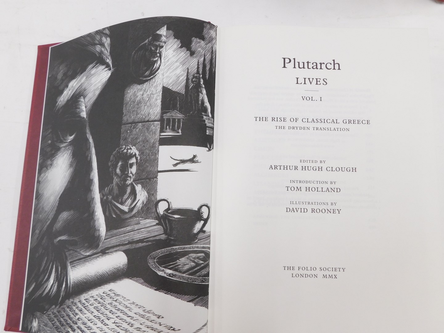 Plutarch Lives, volumes 1-4, published by The Folio Society, in presentation case. - Image 2 of 3