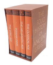 Folio Society. A box set comprising 4 volumes from The Greek World, comprising The Lyric Age, Persia