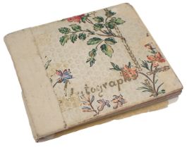 An autograph album, containing a quantity of Ivy and other league autographs, to include Anne Miller