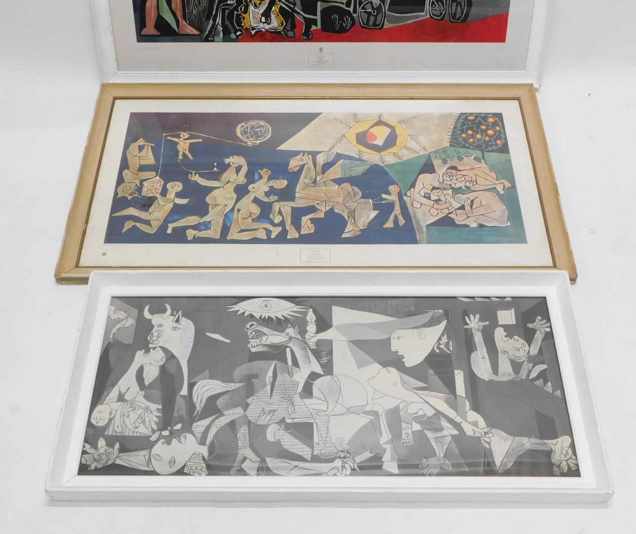 After Pablo Picasso. Peace, War, coloured reproduction prints, and another similar. (3) - Image 2 of 3