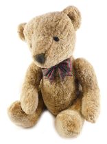 A Marks & Spencer's plush teddy bear, from The Connoisseur Collection, 46cm high, seated.