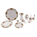 A quantity of Royal Albert Old Country Roses pattern ceramics, to include bell, other novelty items,