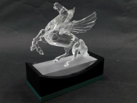 A Swarovski crystal Fabulous Creatures Pegasus 1998 edition figure, 12cm high, boxed, with display s
