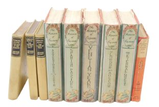Memoirs of Casanova, various volumes, published by GP Putnam's Sons London, hardback with dust wrapp