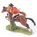 A Border Fine Arts hunting figure, a Tally Ho Sir Rupert, numbered A9279, 24cm wide.