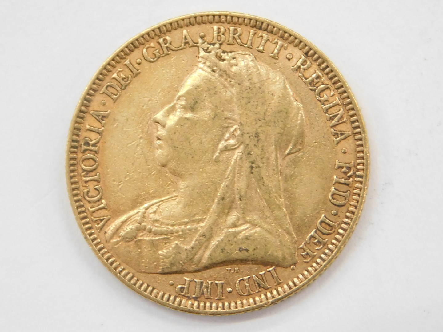 A Queen Victoria full gold sovereign, dated 1893. - Image 2 of 2