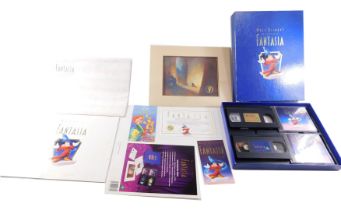 A Walt Disney Fantasia Deluxe Collectors Edition video and CD set, with paperwork and outer case.