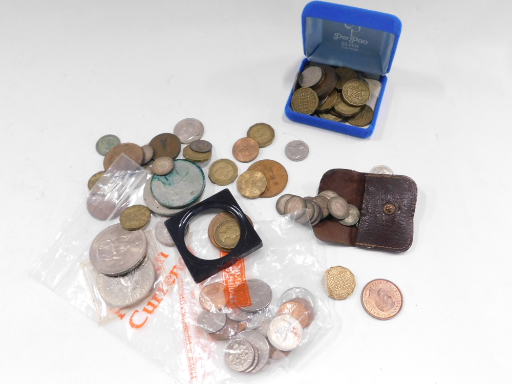Various pre decimal and commemorative coinage, to include 1965 penny, commemorative crowns, 1940s th