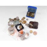 Various pre decimal and commemorative coinage, to include 1965 penny, commemorative crowns, 1940s th