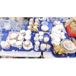 A Salisbury part tea service, together with Bunnykins mug, a Rosemary Artware Company porcelain part