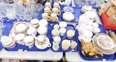A Salisbury part tea service, together with Bunnykins mug, a Rosemary Artware Company porcelain part