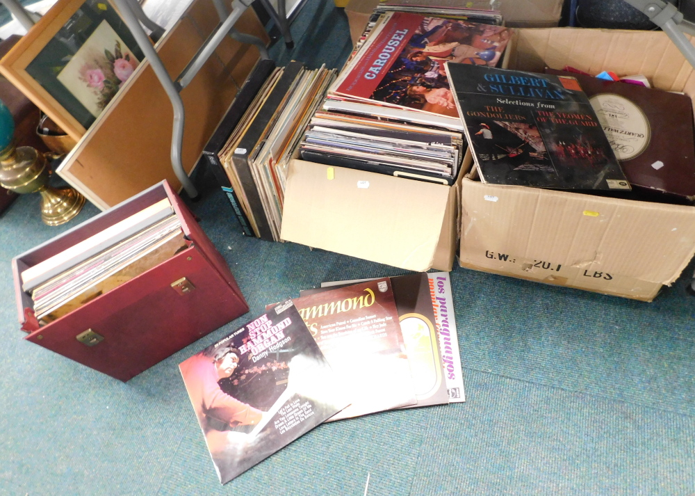 Various LP records, predominantly orchestral, together with further records, to include Billy Ocean,