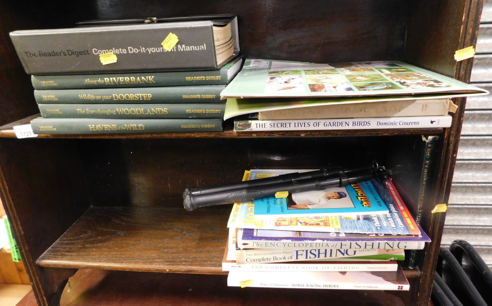 Various books relating to the natural world, to include Reader's Digest Along the Riverbank, Havens